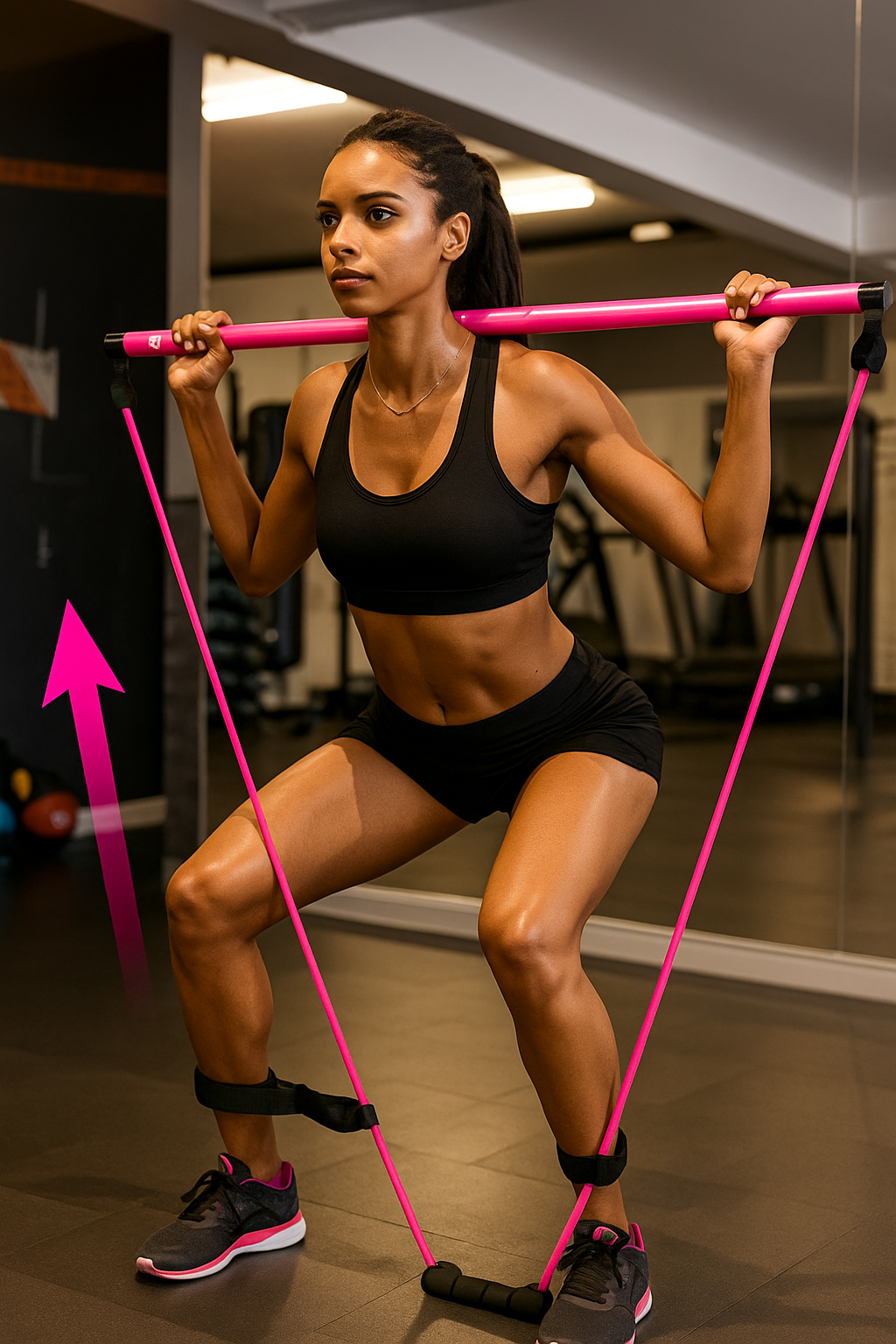 PILATES BAR — your gym in one bag