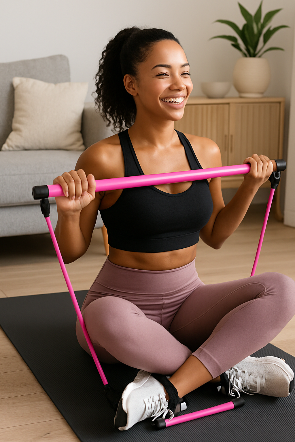 PILATES BAR — your gym in one bag